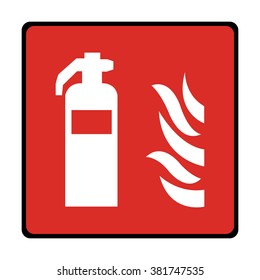 Fire Extinguisher Sign