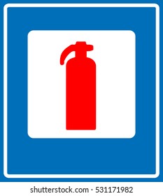 Fire Extinguisher Sign
