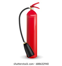 Fire Extinguisher Sign Vector.