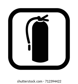 fire extinguisher signal icon