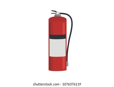 fire extinguisher simple illustration