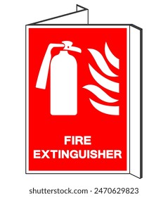 Fire Extinguisher Symbol Sign ,Vector Illustration, Isolate On White Background Label .EPS10 