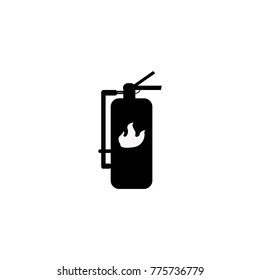 
Fire extinguisher vector