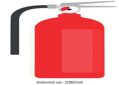 fire extinguisher vector colored sign