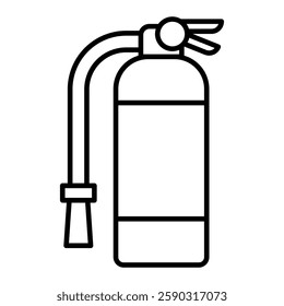fire extinguisher vector flat icon design