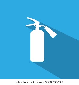 Fire extinguisher Vector Icon.