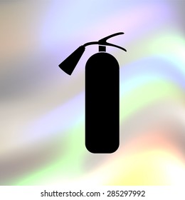 fire extinguisher vector icon