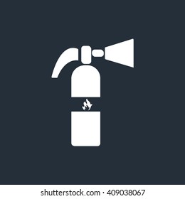 fire extinguisher vector icon