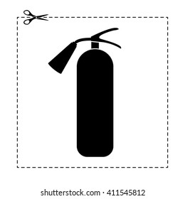 fire extinguisher vector icon
