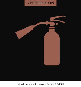 Fire extinguisher vector icon