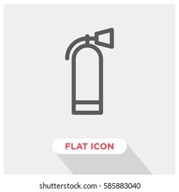 Fire extinguisher vector icon