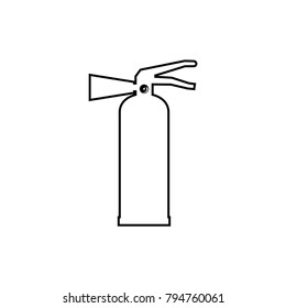 Fire extinguisher vector icon