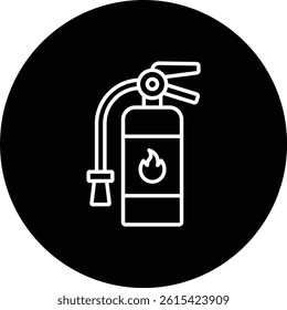 Fire Extinguisher vector icon. Can be used for printing, mobile and web applications.
