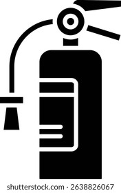 Fire Extinguisher vector icon. Can be used for printing, mobile and web applications.