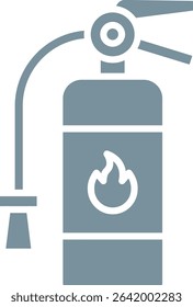 Fire Extinguisher vector icon. Can be used for printing, mobile and web applications.