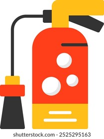 Fire extinguisher Vector Icon Design Symbol