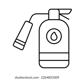 Fire extinguisher Vector Icon easily modify

