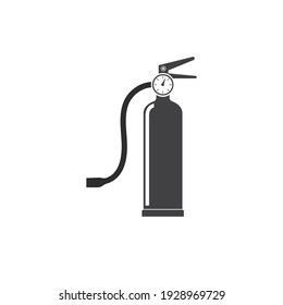Vektorgrafik-Design-Vorlage für Feuerlöscher