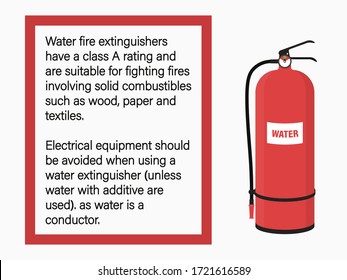 Fire Extinguisher Vector. Icon. Logo