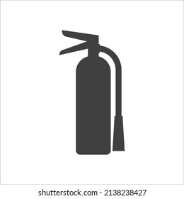 fire extinguisher vector icon on white background