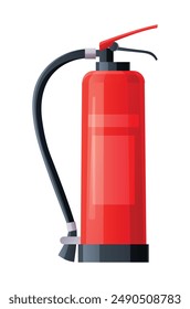 Fire extinguisher vector illustration isolated on white background