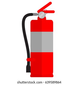 Fire extinguisher,Vector illustration.
