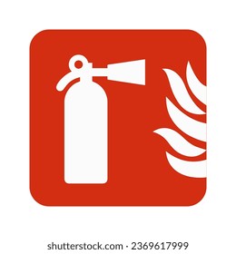 Icono modificable del vector de extinción de incendios, grifo de agua 