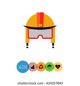 Fire fighter helmet