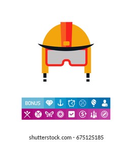 Fire fighter helmet