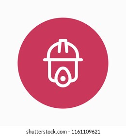 fire fighter icon vector