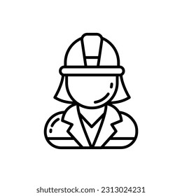 Fire Fighter icon in vector. Illustration