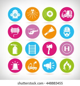 fire fighter icons