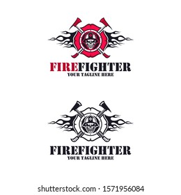 Fire Fighter Logo Great for any related Company theme.