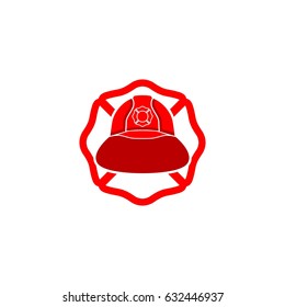 fire fighter rescue helmet logo