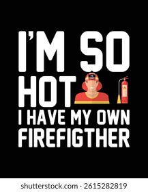 Fire Fighter T Shirt Design n Art