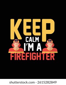 Fire Fighter T Shirt Design n Art
