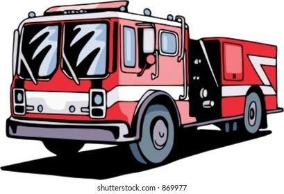 Fire fighting vehicle. Check my portfolio for many more images of this series.