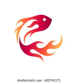 Fire Fish Logo