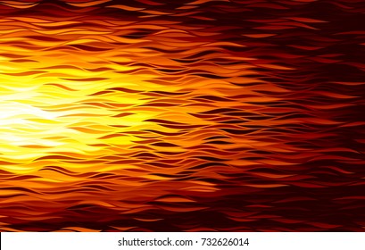 Fire flame. Abstract vector wave background. Eps8. RGB Global colors