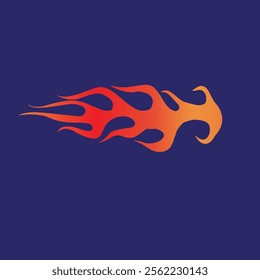 Fire Flame the Art Design..