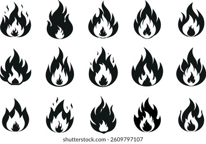 Fire Flame Art for Digital Projects

