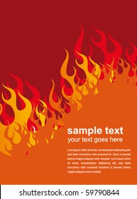 fire flame background