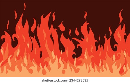 fire flame background illustration vector