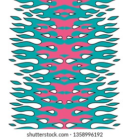 Fire flame banner horizontal. Flat illustration of fire flame banner horizontal for web design 