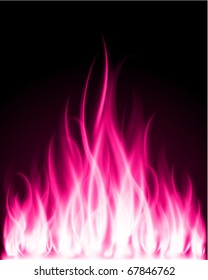 Fire flame burn vector background