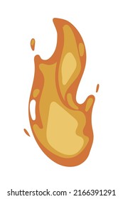 fire flame burning icon isolated