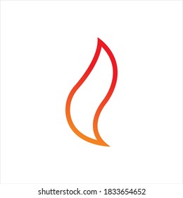 Fire with flame and feuer mit flamme Logo - Vector