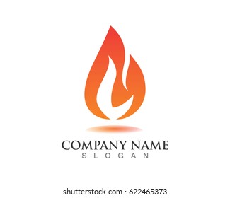 Fire Flame Hot Logos Stock Vector (Royalty Free) 622465373 | Shutterstock