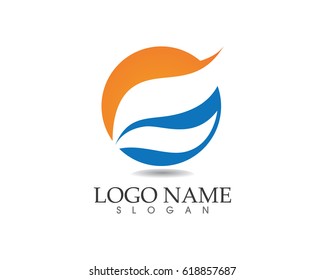 Fire flame hots logos