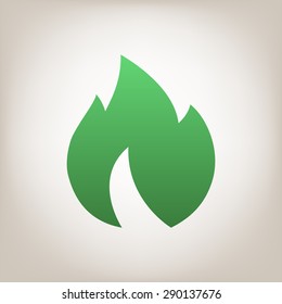 Fire, flame icon.